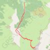 La Goenne, face SW GPS track, route, trail