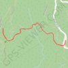 La piste de Barbossi GPS track, route, trail