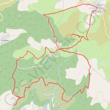 La Vacquerie GPS track, route, trail