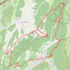 Rocher de Saint-Alban par la « Cave au Bon Vin » GPS track, route, trail