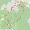 Saint Jaume à Vignaubière GPS track, route, trail