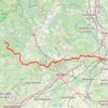 D'Avignon aux Cévennes GPS track, route, trail