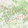 Espace VTT-FFC des Monts de Blond - Circuit N° 5 : La Grande Boucle - 33717 - UtagawaVTT.com GPS track, route, trail