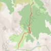 Petite randonnée au col des ourdeis GPS track, route, trail