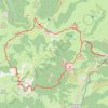 Les crêtes du Cantal - Le Lioran GPS track, route, trail