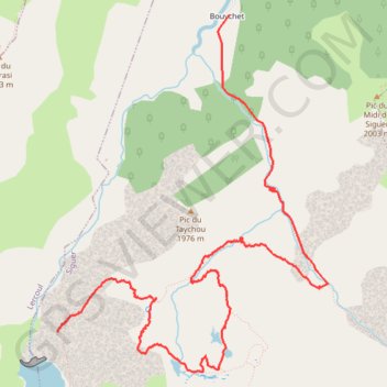 Ariège jour 5 GPS track, route, trail