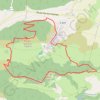 Par les Pics du Midi et des Sarrasis - Roquefeuil GPS track, route, trail