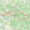 St Sulpice vers La Chapelle 40.1 kms GPS track, route, trail