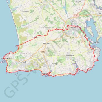 Pays Bigouden - 2jrs GPS track, route, trail