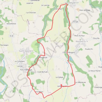 LANDEBAERON GPS track, route, trail