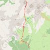 Mont Rosset et Col du Grand Fond GPS track, route, trail