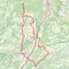 La montagne de Lure GPS track, route, trail