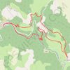 De Montméjean à Saint Véran GPS track, route, trail