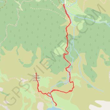 Lac de Peyrelade et Cap de Labasset GPS track, route, trail