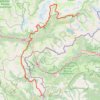 Bessans - Montgenèvre GPS track, route, trail