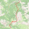 GR58 - Ville-Vieille - Ceillac par les crêtes GPS track, route, trail