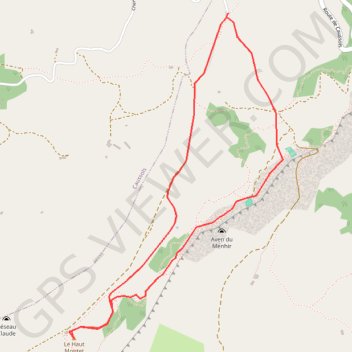 Radôme de Caussols GPS track, route, trail
