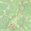 Rando-bivouac des 5 lacs dans les Vosges : du col de la slucht au lac Altenweiher (jour 1) GPS track, route, trail