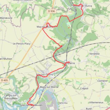 May-en-Multien GPS track, route, trail