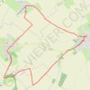 Wanquetin - Lattre - Hauteville - Fosseux GPS track, route, trail