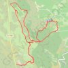 Falaise de Lauret - Le mas Neuf GPS track, route, trail
