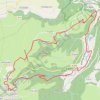 Saint-Pierre-Colamine - Fraisse - Chiloza GPS track, route, trail