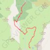 Le lac du Charvin GPS track, route, trail