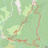 Les Tours de Cabrens GPS track, route, trail