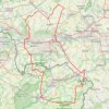 Boucle Horrues à Solre-le-Château (167 Kms) GPS track, route, trail